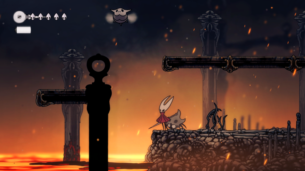 Hollow Knight Silksong recenzja – eksploracja ruin nad lawą
