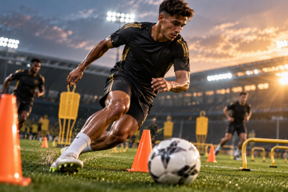 EA FC 27 Training Camp – zawodnik podczas treningu
