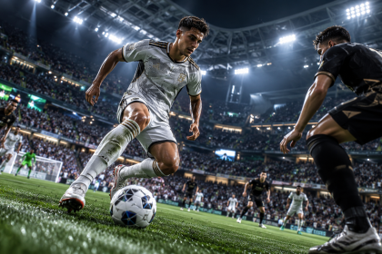 EA SPORTS FC 27 Lite – piłkarz podczas meczu na stadionie