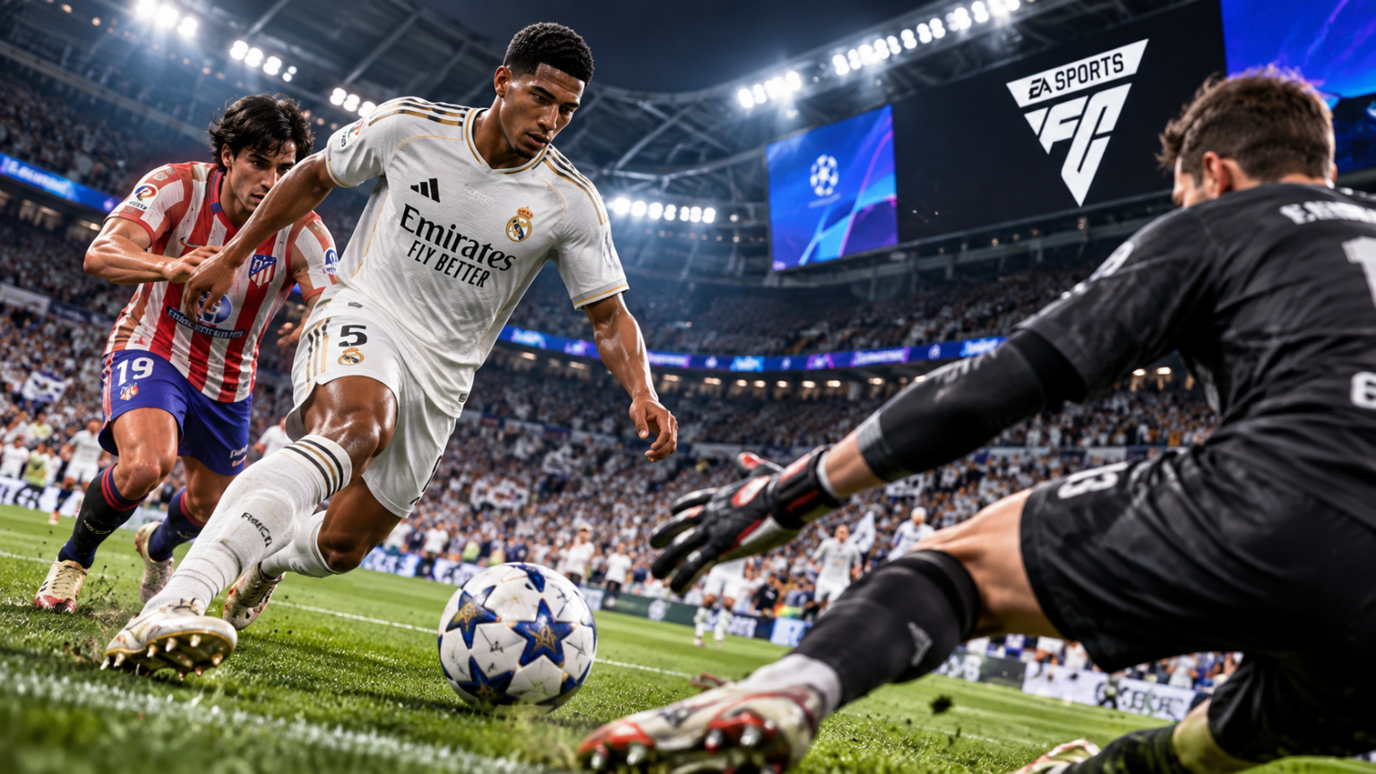 EA SPORTS FC 27 – mecz piłkarski na stadionie