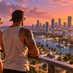GTA 6 – Jason i Lucia z widokiem na Vice City i wnętrza budynków