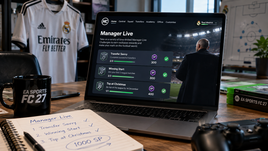 EA FC 27 Manager Live – wyzwania i 1000 SP