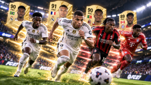 Zdjęcie do aktualności: EA FC 27 – najszybsi zawodnicy. 20 kart pod FUT