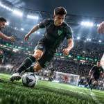 EA FC 27 – piłkarze podczas meczu na stadionie