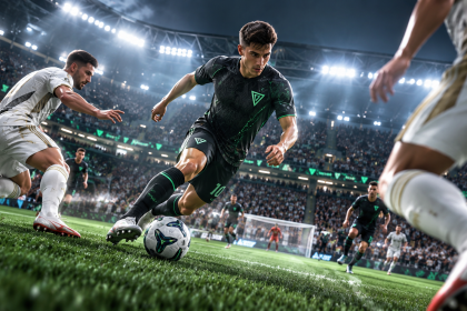EA FC 27 – piłkarze podczas meczu na stadionie