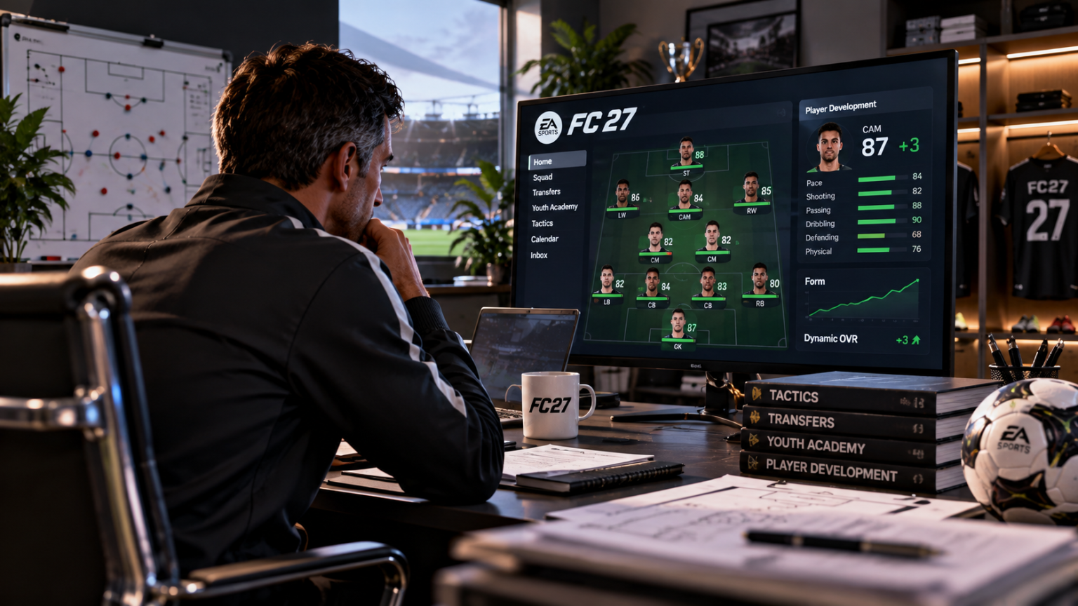 EA FC 27 – tryb kariery i rozwój zawodnika na ekranie