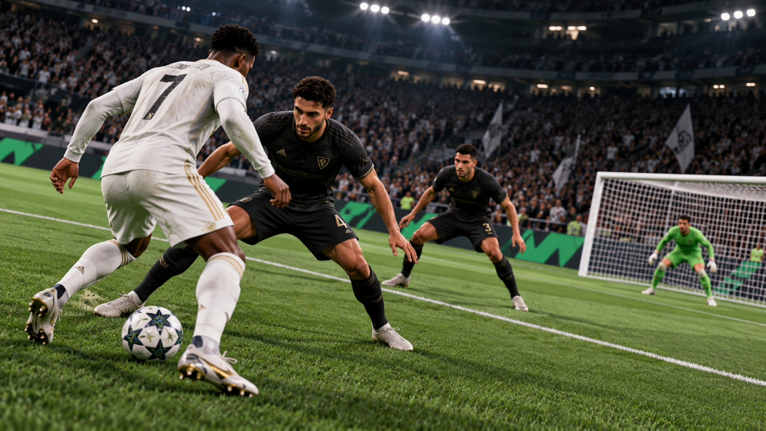 EA Sports FC 27 – obrońca zatrzymuje napastnika