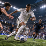 EA SPORTS FC 27 – piłkarz podczas meczu na stadionie
