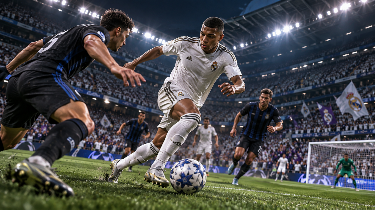 EA SPORTS FC 27 – piłkarz podczas meczu na stadionie