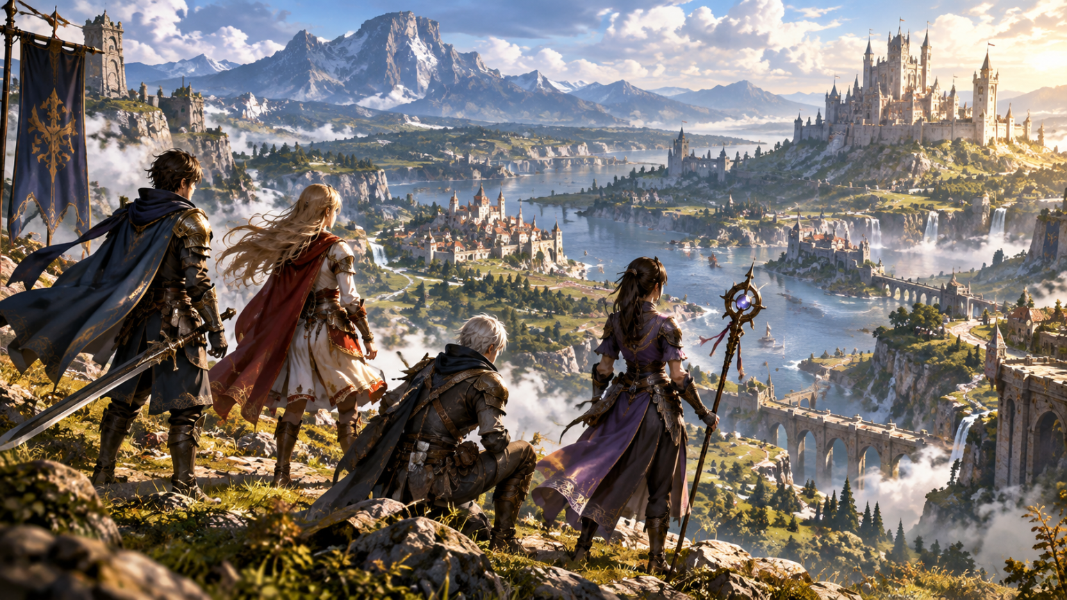 Fire Emblem: Fortune’s Weave – bohaterowie na tle świata gry