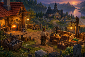Zdjęcie do aktualności: Graveyard Keeper 2 – jak szybko zarabiać pieniądze? Poradnik