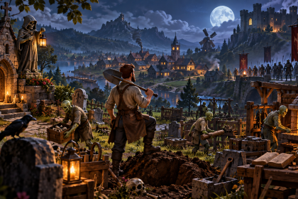 Graveyard Keeper 2 – zarządzanie cmentarzem i armia nieumarłych