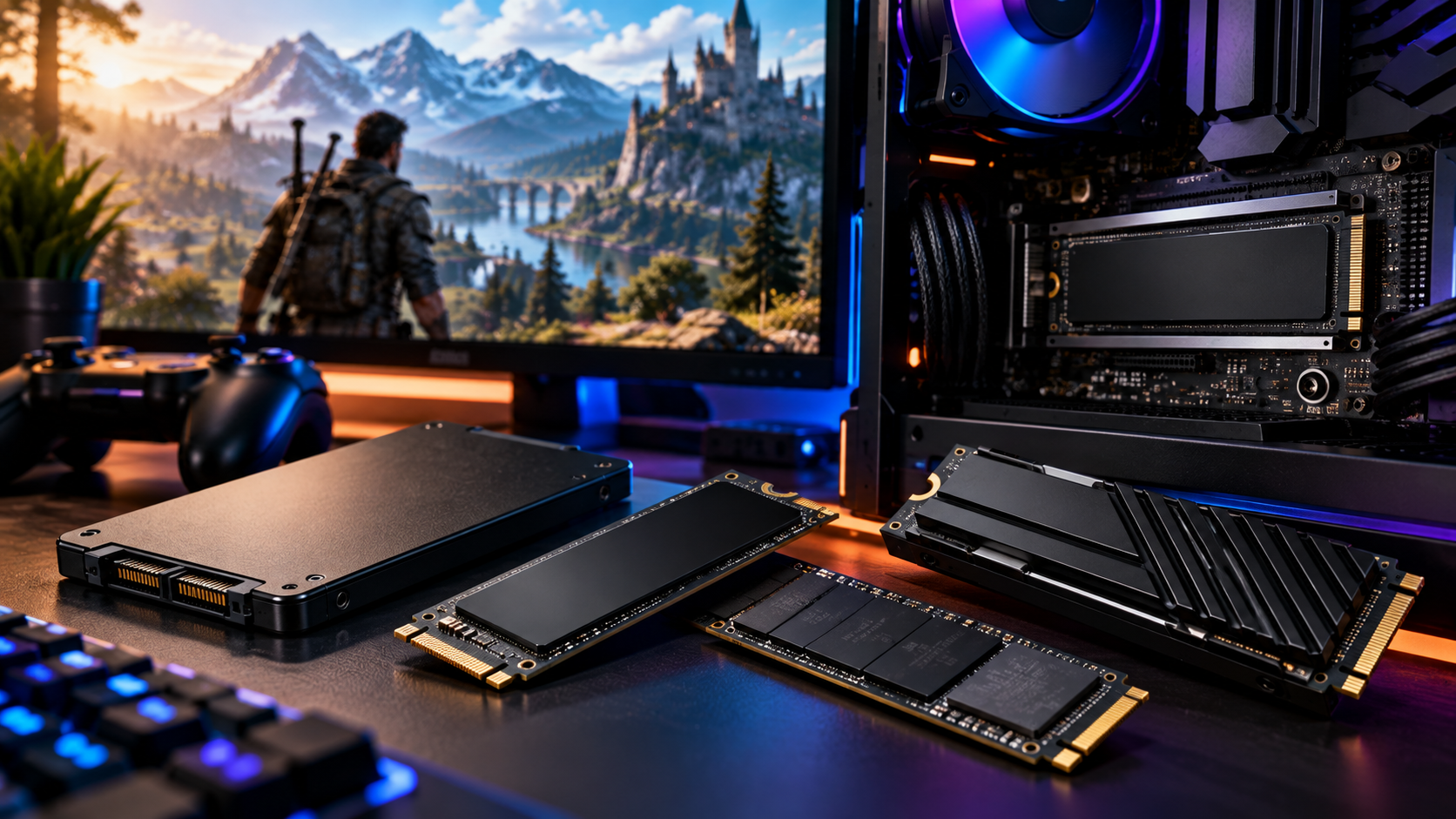 Jak wybrać dysk SSD do gier? NVMe, SATA i PCIe – co warto kupić? Dysk SSD NVMe do komputera gamingowego
