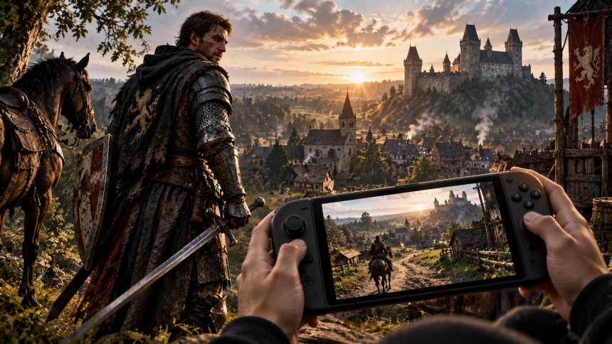 Kingdom Come Deliverance 2 na Nintendo Switch 2
