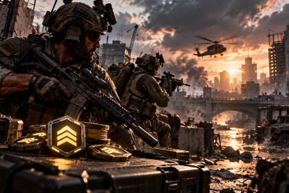 Modern Warfare 4 – żołnierze na polu walki i tokeny 2XP