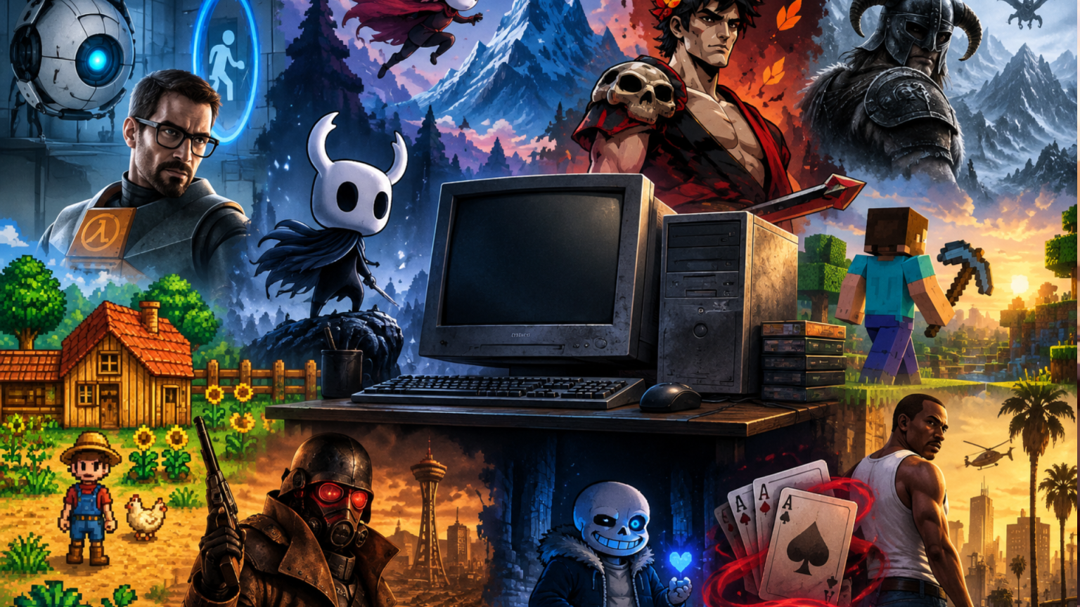 Najlepsze gry na słaby PC