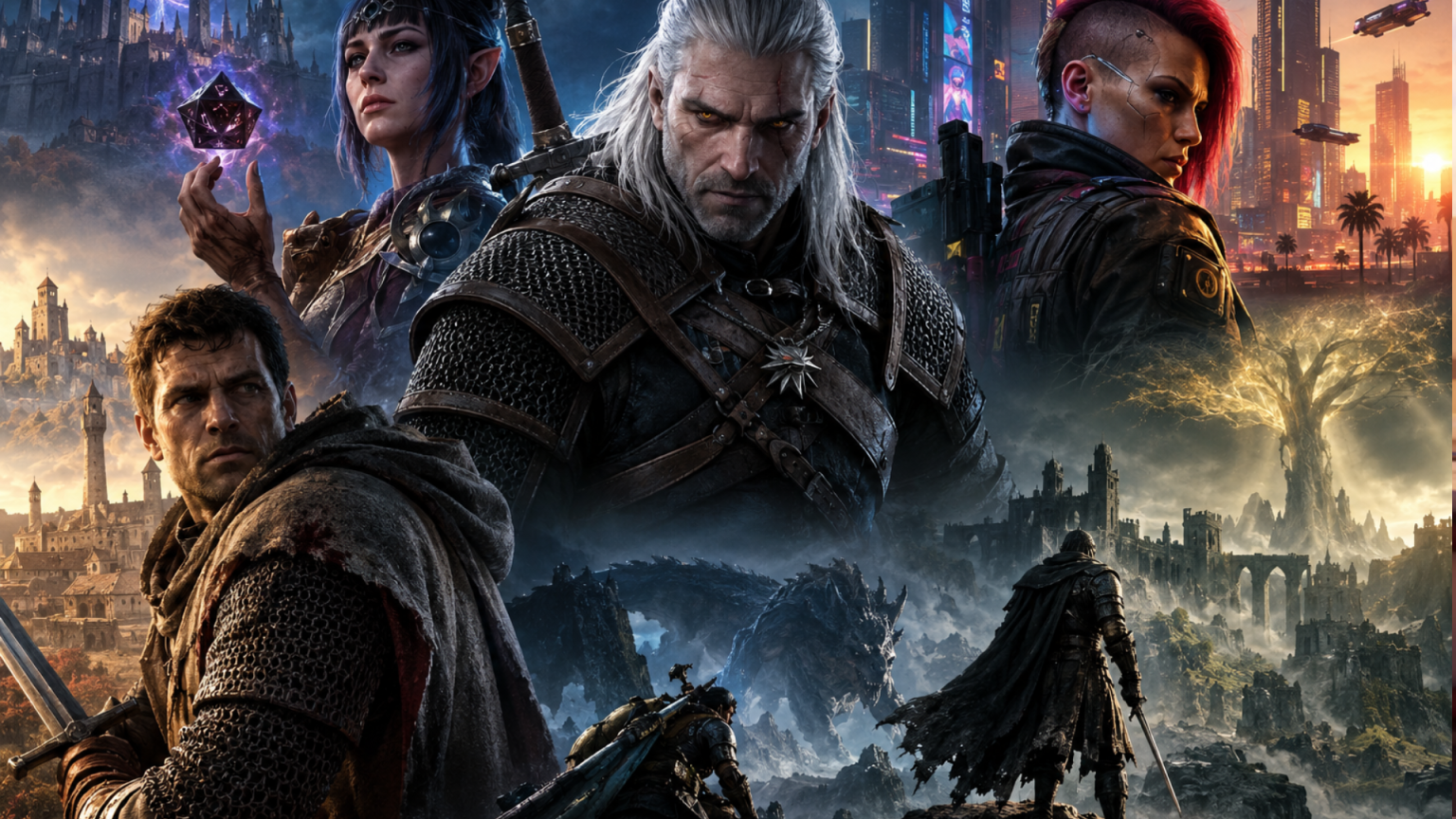 Najlepsze gry RPG na PC