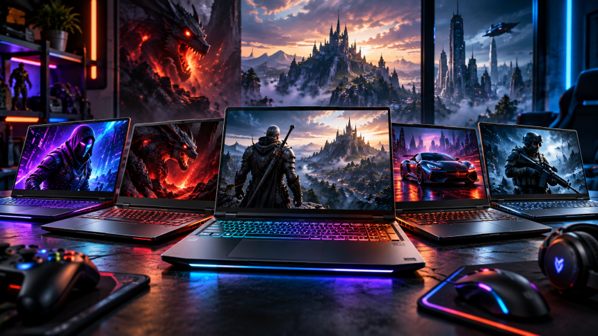 Najlepsze laptopy gamingowe 2026 – ranking laptopów do gier