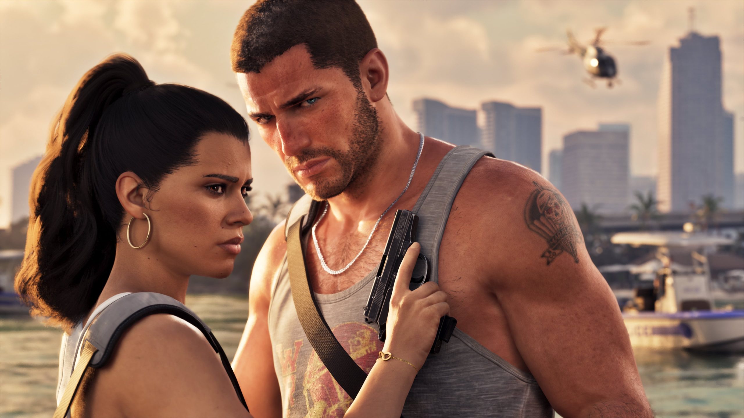 GTA 6 – Jason i Lucia podczas nocnej akcji w Vice City