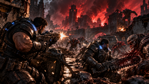 Zdjęcie do aktualności: Gears of War: E-Day – recenzja. Powrót do korzeni serii