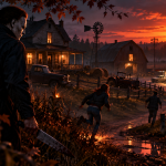 Michael Myers ściga ocalałych na farmie w Halloween: The Game
