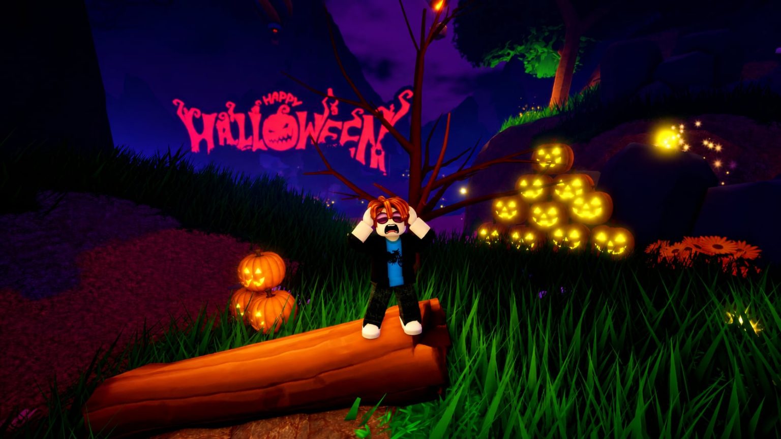 Cardmon Legends – grafika promująca premierę gry i event Halloween na Robloxie