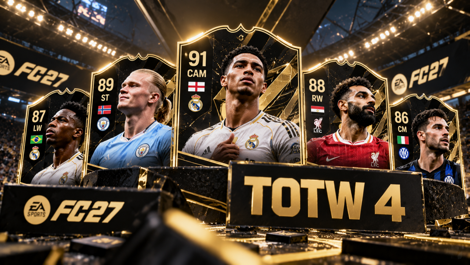 Karty EA FC 27 TOTW 4 z przewidywanymi zawodnikami