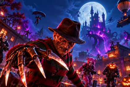 Freddy Krueger na halloweenowej wyspie Fortnite podczas wydarzenia Fortnitemares 2026